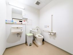 清潔なトイレスペース