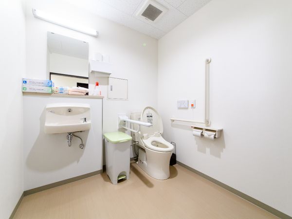 清潔なトイレスペース