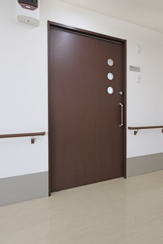 清潔な廊下の一角