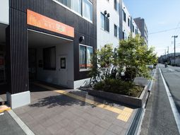 清潔感のあるエントランス