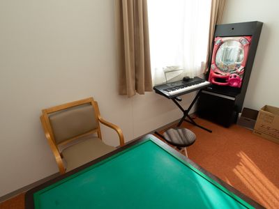 娯楽施設の一角