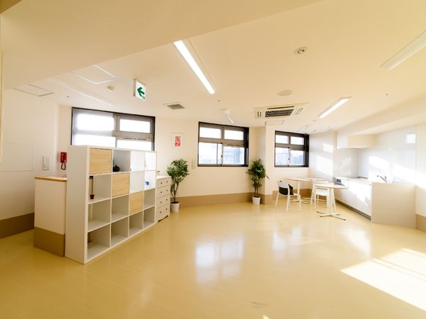 清潔で明るい空間