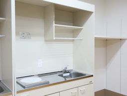 清潔なキッチンスペース