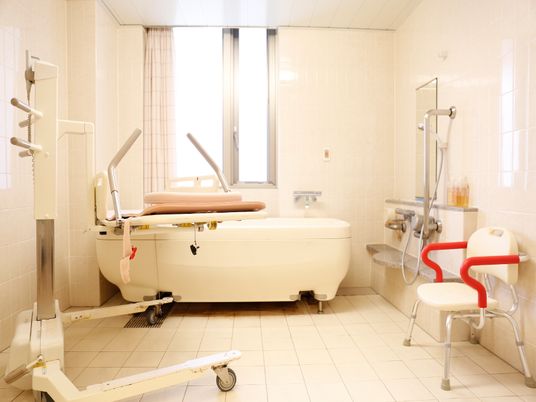 安全な浴室設備