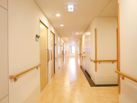 清潔感ある明るい廊下