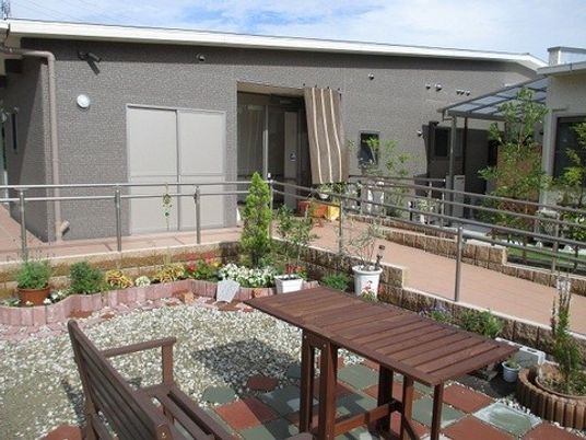 居心地のいい中庭