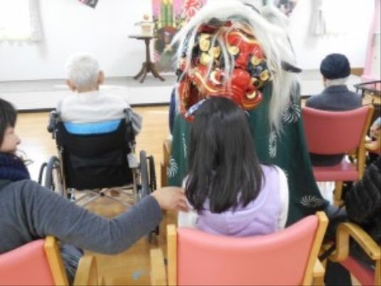 イベントを楽しむ利用者