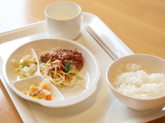 バランスの取れた食事内容