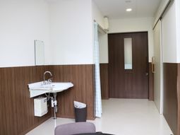 清潔な洗面スペース