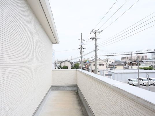 屋上の空いている空間