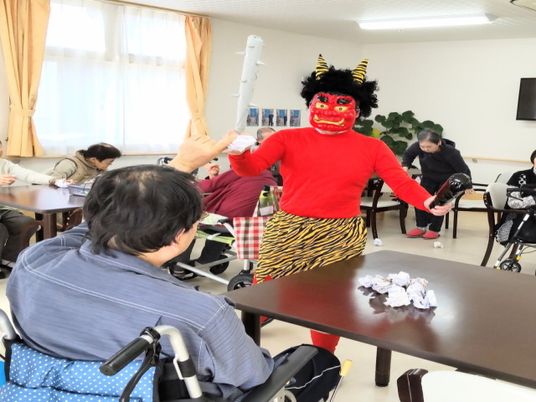 楽しいイベントの居室