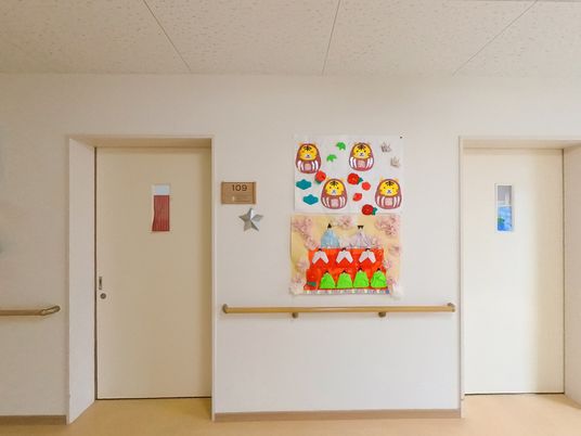 明るい廊下