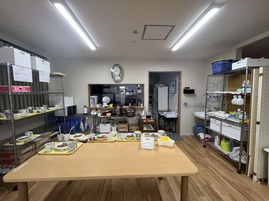 食事準備のスペース