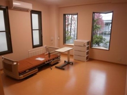 清潔な個室の眺望