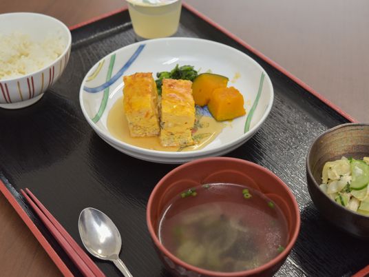 栄養バランスの取れた食事