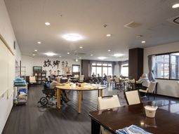 広々とした共有スペース