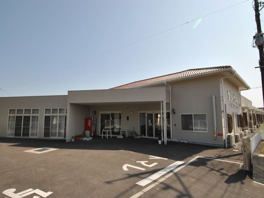 ゆったりとしたエントランス
