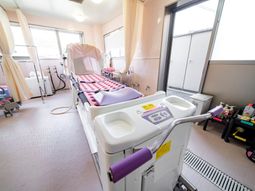 清潔な浴室設備
