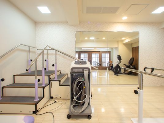 トレーニング機器のある部屋