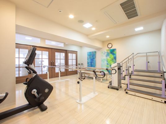 明るいトレーニングルーム