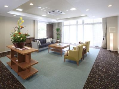 快適な共有ラウンジの空間