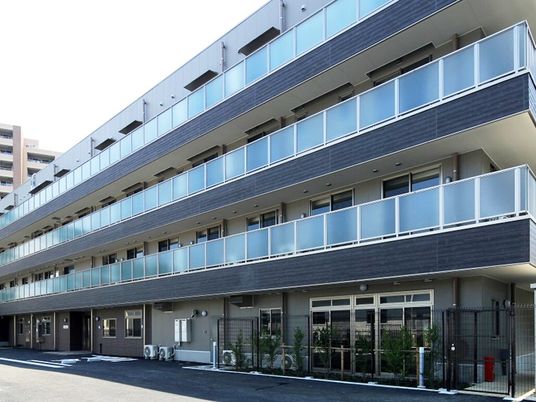 清潔感のあるモダンな外観