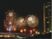 夜空に花火の景色