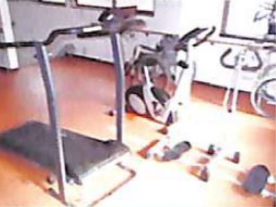 トレーニング器具設置の部屋