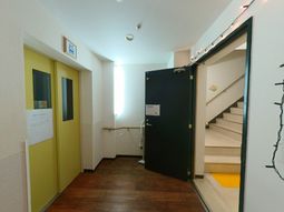 ゆとりのあるエントランス