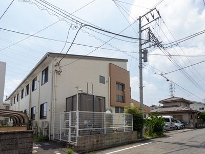 明るい外観の居室