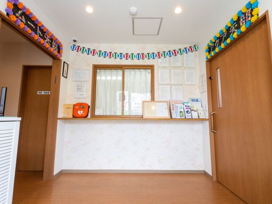 アットホームなフロント