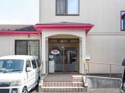 ゆったりとしたエントランス