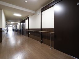 清潔感のある廊下