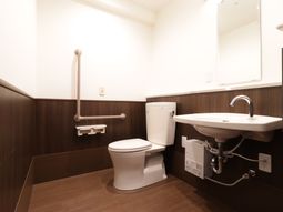 バリアフリーのトイレ