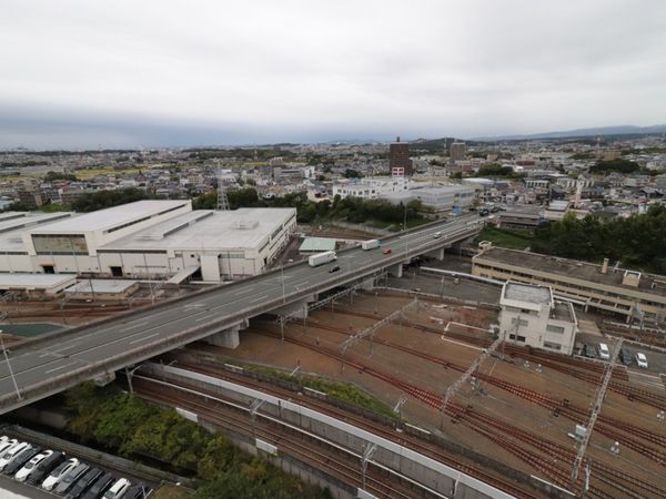 街並みが広がる眺望