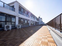 広々とした屋上テラス