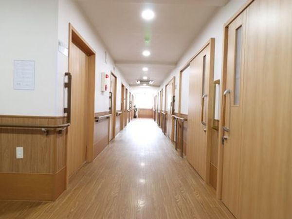 清潔感ある明るい廊下