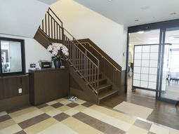 エントランスの美しい様子