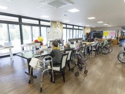 日当たり良好な共有空間