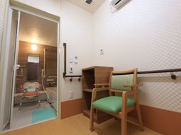 居室と浴室の融合空間