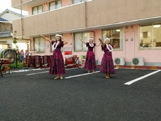 施設のイベント風景