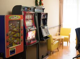 エンターテイメント設備のある部屋