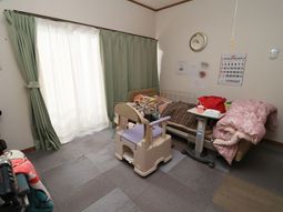 介護対応の居室風景