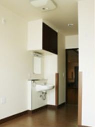 洗練された居室内観