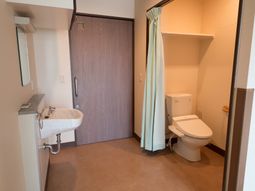 清潔なトイレスペース