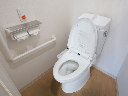清潔なトイレ設備