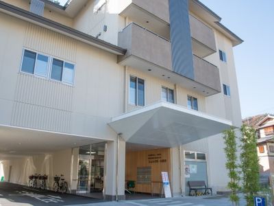 明るいエントランス
