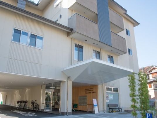 明るいエントランス
