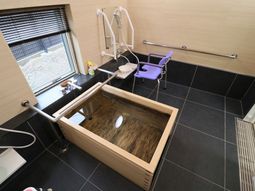 バリアフリー浴室設備