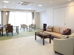 洗練された居室の様子